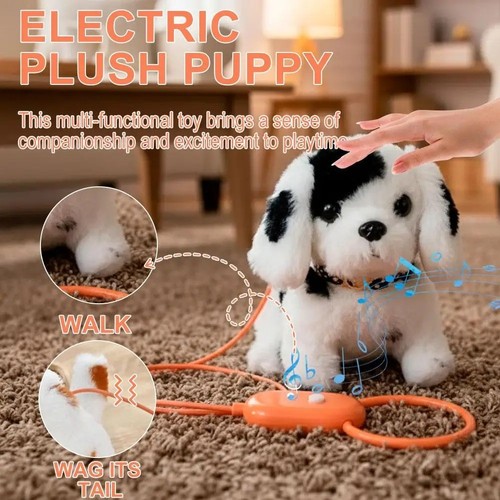Barking walking plush - walking, toy