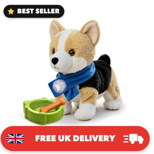 Interactive plush toy dogs - interactive,