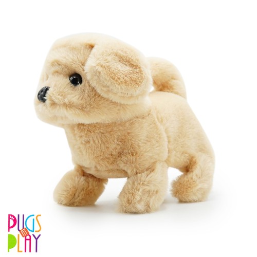 Interactive walking dog - interactive, plush
