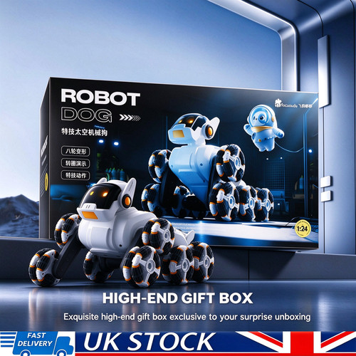 Remote control robot dog toy - control,