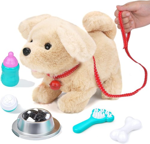 Electric interactive dog plush - electric,