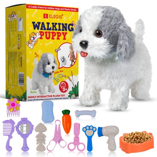 Walking dog toy respond - toy, to