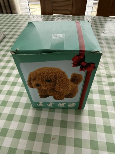 Interactive plush puppy - plush, toy