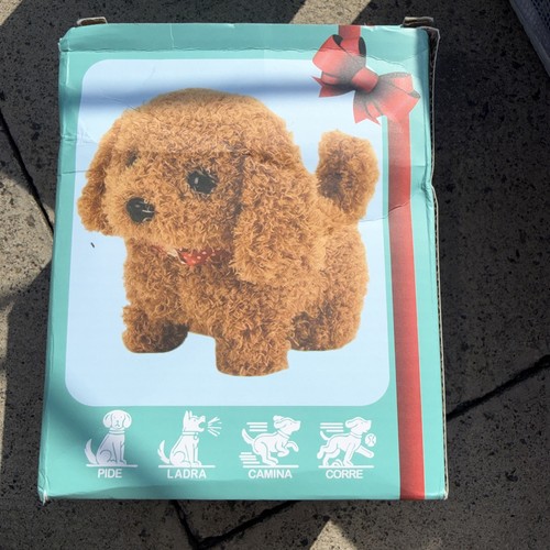 Interactive plush puppy toy - interactive,