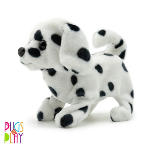 Interactive walking dog plush - walking,