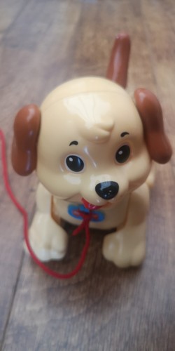 Fisher price pull along dog - pull,