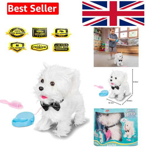 Walking westie electronic dog - westie,