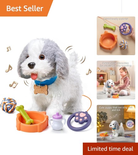 Interactive walking dog toy - interactive,